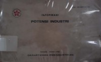Image of Informasi Potensi Industri Periode Maret 1982