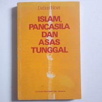Image of Islam, Pancasila dan Asas Tunggal