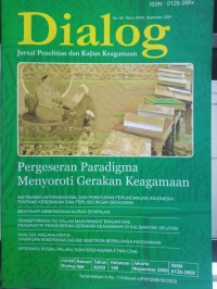 Image of Jurnal Dialog Nomor 68 Tahun XXXII, November 2009
