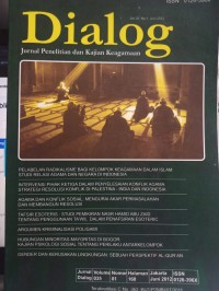 Image of Jurnal Dialog Volume 35 Nomor 2, Desember 2012