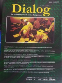 Image of Jurnal Dialog Volume 36 Nomor 1, Juni 2013