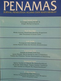 Image of Jurnal Penamas Volume XXIV Nomor 3, Tahun 2011