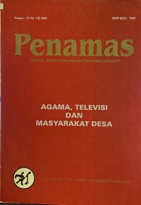 Image of Jurnal Penamas Nomor 19 Tahun VII, Tahun 1995