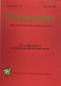 Image of Jurnal Penamas Nomor 28 Tahun X, Tahun 1997