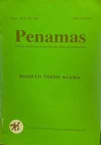 Image of Jurnal Penamas Nomor 40 Tahun XII, Tahun 2001