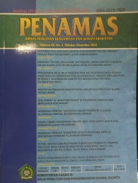 Image of Jurnal Penamas Volume 28 Nomor 3, Oktober-Desember 2015