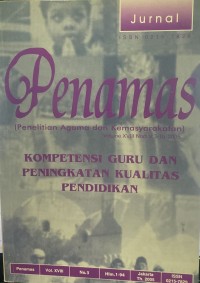 Image of Jurnal Penamas Volume XVIII Nomor 3, Tahun 2005