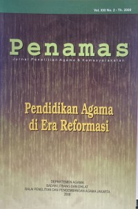 Image of Jurnal Penamas Volume XXI Nomor 2, Tahun 2008