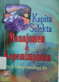 Image of Kapita Selekta Manajemen & Kepemimpinan