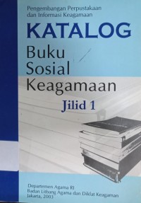 Image of Katalog Buku Sosial Keagamaan (Jilid 1)