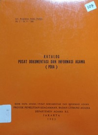 Image of Katalog Pusat Dokumentasi dan Informasi Agama (PDIA)