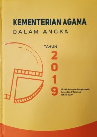 Image of Kementerian Agama Dalam Angka 2019