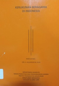 Image of Kerukunan Beragama di Indonesia