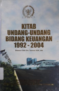 Image of Kitab Undang-Undang Bidang Keuangan 1992-2004