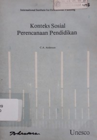 Image of Konteks Sosial Perencanaan Pendidikan