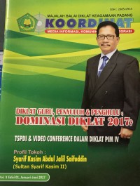 Image of Koordinat Volume X Edisi 01, Januari - Juni 2017