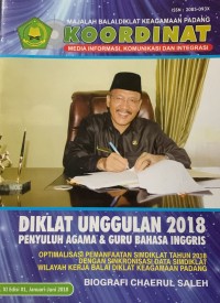 Image of Koordinat Volume XI Edisi 01, Januari - Juni 2018