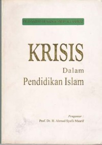 Image of Krisis Dalam Pendidikan Islam