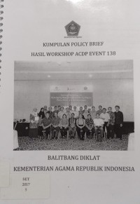 Image of Kumpulan Policy Brief Hasil Workshop ACDP Event 138