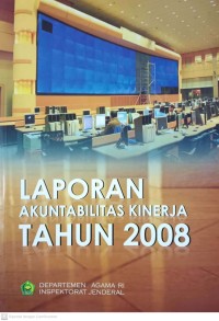 Image of Laporan Akuntabilitas Kinerja Tahun 2008