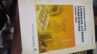 Image of Laporan Survei Lembaga Litbang Pemerintah Tahun 2005