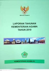 Image of Laporan Tahunan Kementerian Agama Agama Tahun 2010