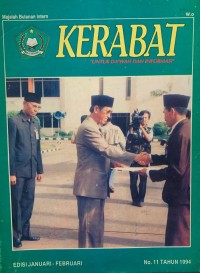 Image of Majalah Kerabat Edisi Januari-Februari Nomor 11 Tahun 1994