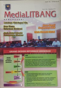 Image of Media Litbang Volume X Nomor 4, Agustus 2011