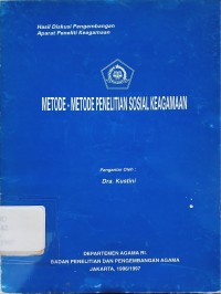 Image of Metode-metode Penelitian Sosial Keagamaan