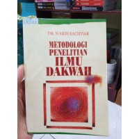 Image of Metodologi Penelitian Ilmu Dakwah
