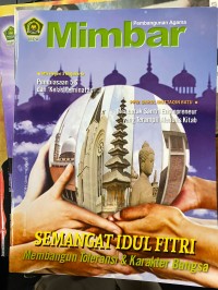 Image of Mimbar Pembangunan Agama Nomor 06/381/2018/Tahun XXXXII