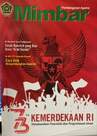 Image of Mimbar Pembangunan Agama Nomor 08 Tahun XXXXII, 2018