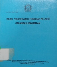 Image of Model Pengetasan Kemiskinan melalui Organisasi Keagamaan
