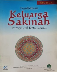 Image of Modul : Pendidikan Keluarga Sakinah Perspektif Kesetaraan