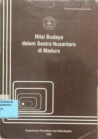 Image of Nilai Budaya dalam Sastra Nusantara di Madura