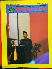 Image of Nyiur Melambai Volume 9 Nomor 1 Januari-Maret 2013