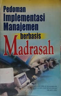 Image of Pedoman Implementasi Manajemen Berbasis Madrasah
