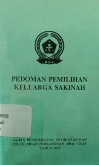 Image of Pedoman Pemilihan Keluarga Sakinah