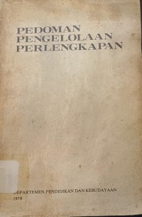 Image of Pedoman Pengelolaan Perlengkapan