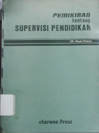 Image of Pemikiran tentang Supervisi Pendidikan