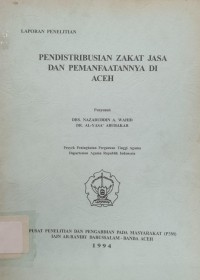 Image of Pendistribusian Zakat Jasa dan Pemanfaatan di Aceh