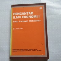 Image of Pengantar Ilmu Ekonomi I : Buku Panduan Mahasiswa