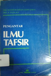 Image of Pengantar Ilmu Tafsir