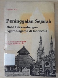 Image of Peninggalan sejarah Masa Perkembangan Agama-Agama Di Indonesia