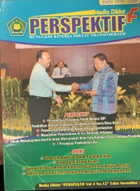 Image of Perspektif Volume 4 Nomor 12 Edisi, November 2012