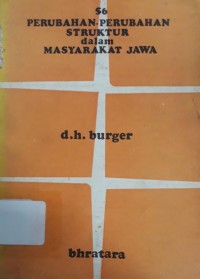 Image of Perubahan-Perubahan Struktur dalam Masyarakat Jawa