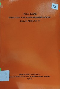 Image of Pola Dasar Penelitian dan Pengembangan Agama Dalam Rapelita IV