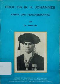 Image of Prof. Dr. Ir. H. Johannes : Karya dan Pengabdiannya