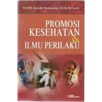 Image of Promosi kesehatan & ilmu perilaku