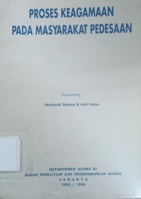 Image of Proses Keagamaan pada Masyarakat Pedesaan